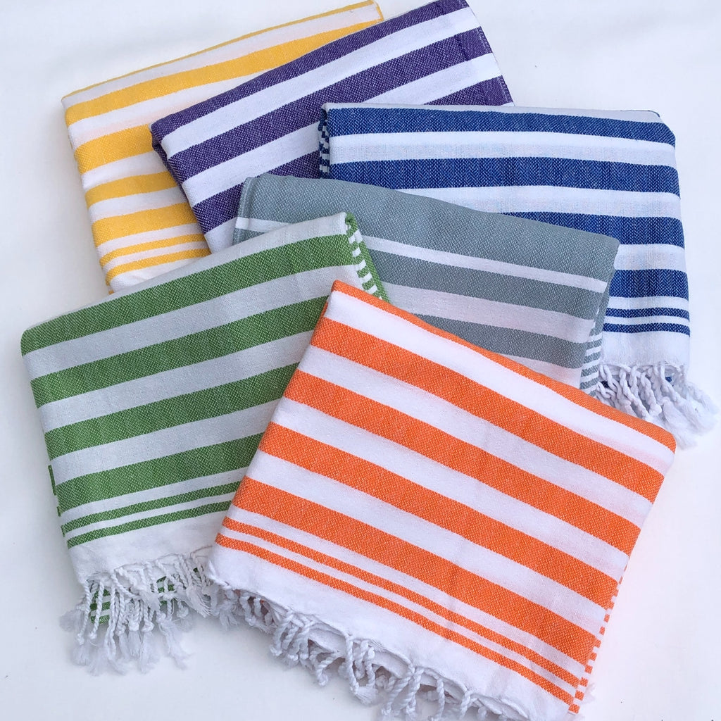 Sailor Stripe Turkish Bath Towel – Kip&Co USA